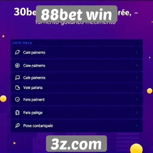 Métodos de pagamento aceitos pelo 88bet win